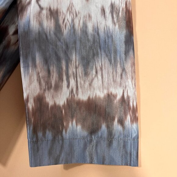 CHICO'S 3/4 Sleeve Tye Dyed Darya Cropped Jacket - Picture 7 of 9